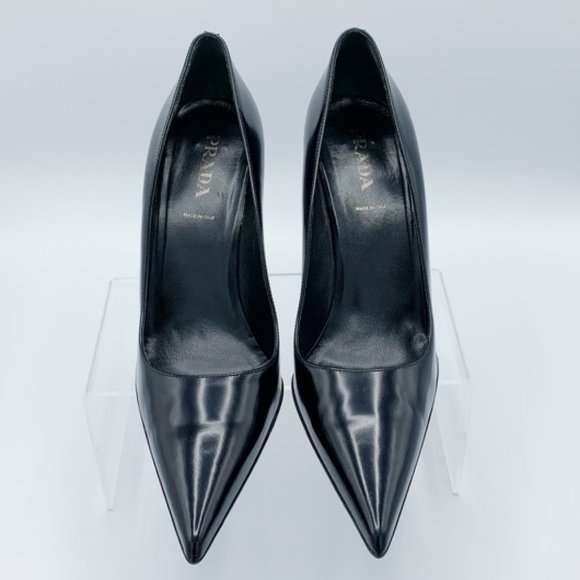 Prada Shoes - PRADA Balenciaga Style Black Pointy Toe Pumps
